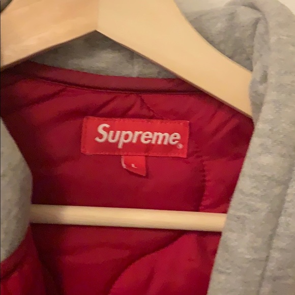 Supreme Pledge of Allegiance Quilted Bomber Jacket - Picture 4 of 5